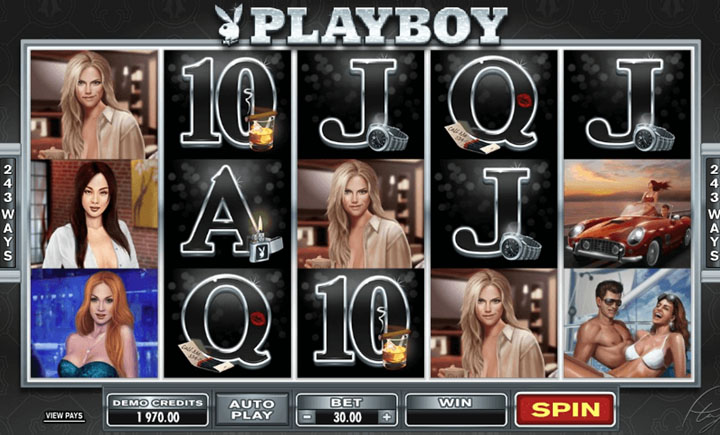 Machine à sous en ligne de Playboy