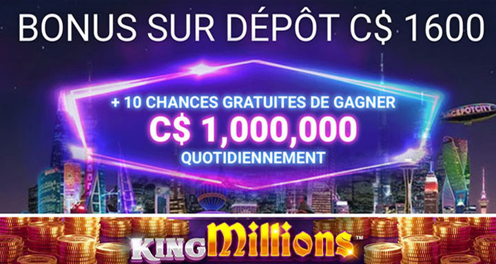 Jackpot City Casino King Millions
